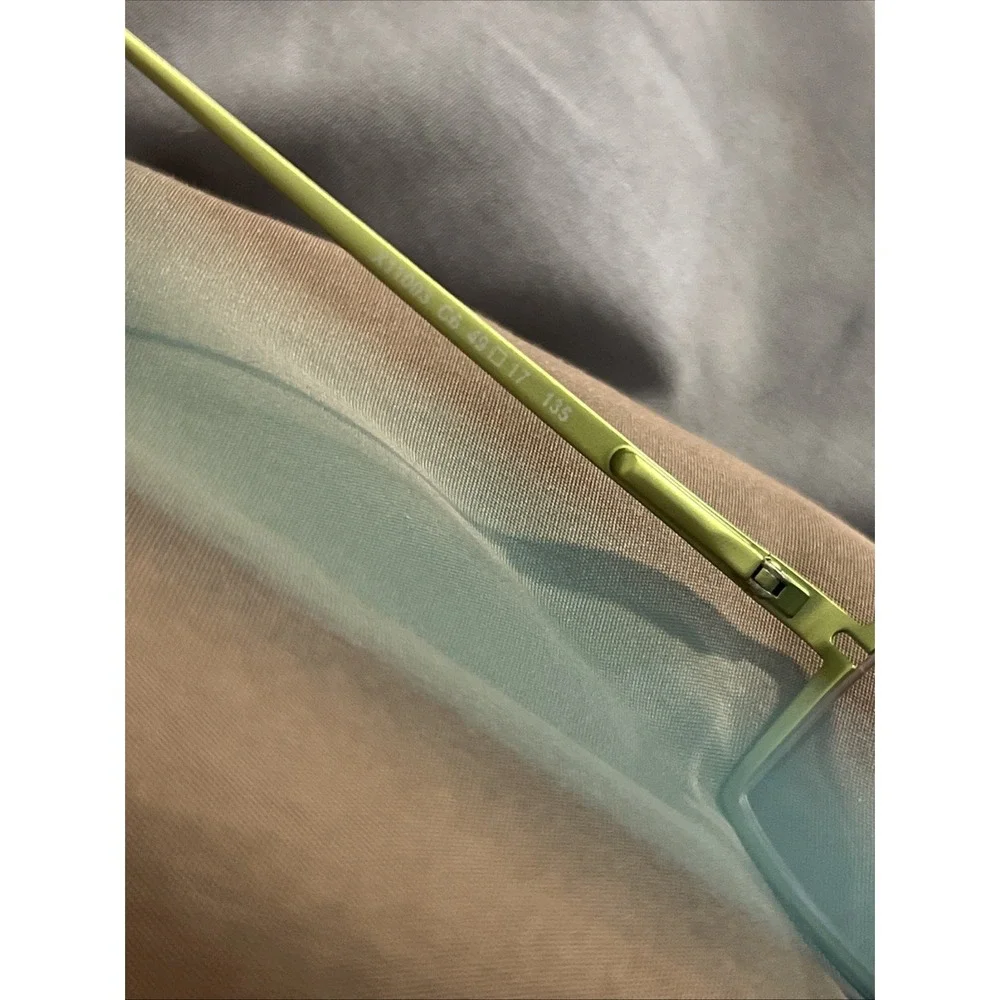 X-one X11003 C6 glasses‎ frames 49 17 135 Bright Blue & Green